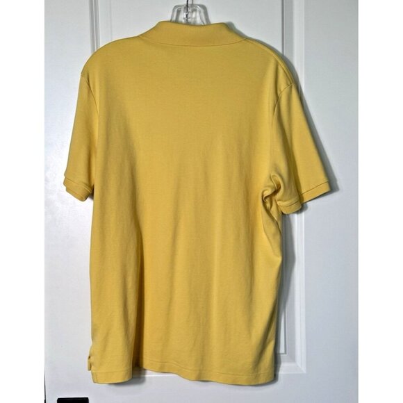 Polo Ralph Lauren Blue Label Beekman Yellow Polo Mens Medium - Picture 3 of 11